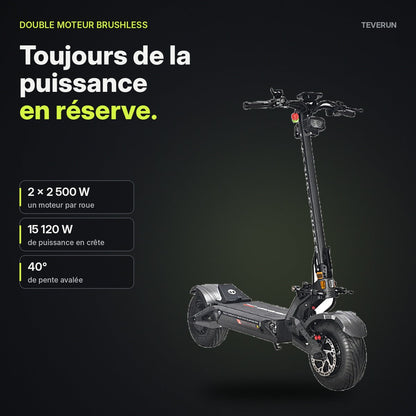 Double moteur brushless 2 x 2500 W